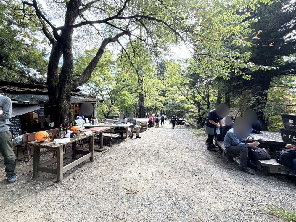 長尾茶屋のあたり